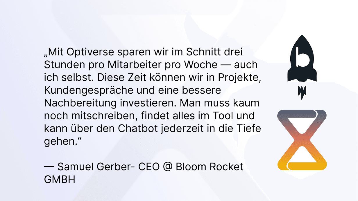 3 hours saved per week: Bloom Rocket's path to efficiency with Optiverse